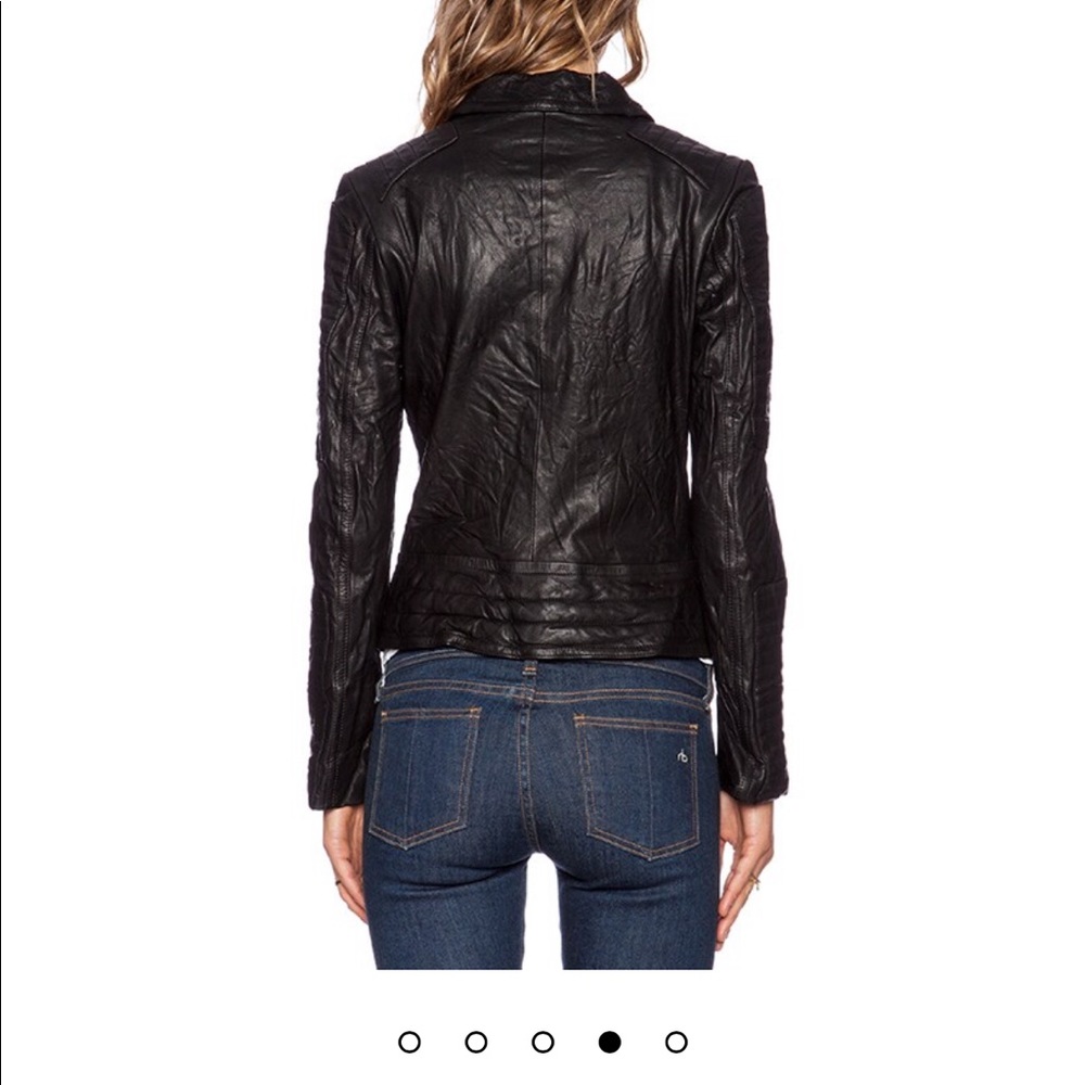 Anine Bing moto leather jacket - Picture 3 of 8